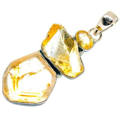 Citrine Pendants handcrafted by Ana Silver Co - PD18770