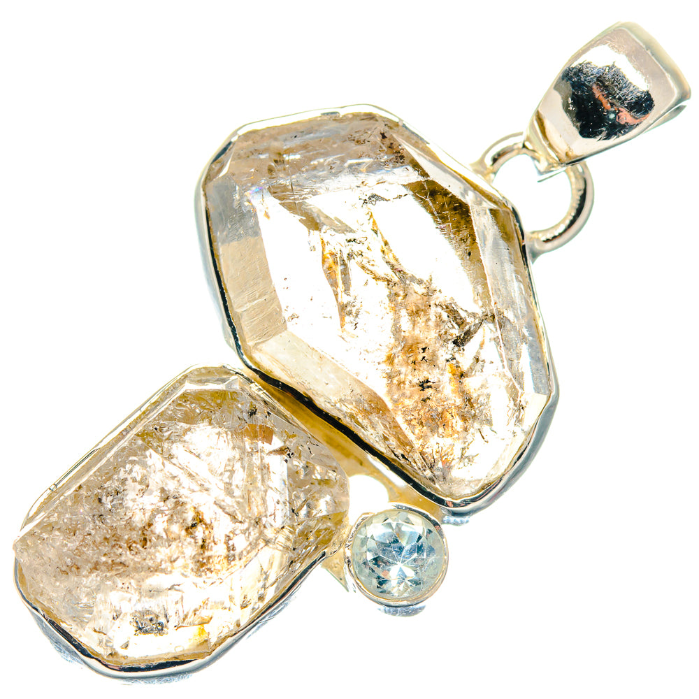 Herkimer Diamond Pendants handcrafted by Ana Silver Co - PD18778