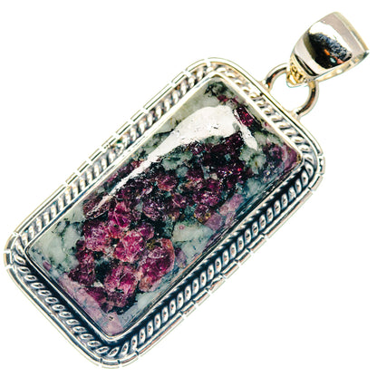 Russian Eudialyte Pendants handcrafted by Ana Silver Co - PD18808