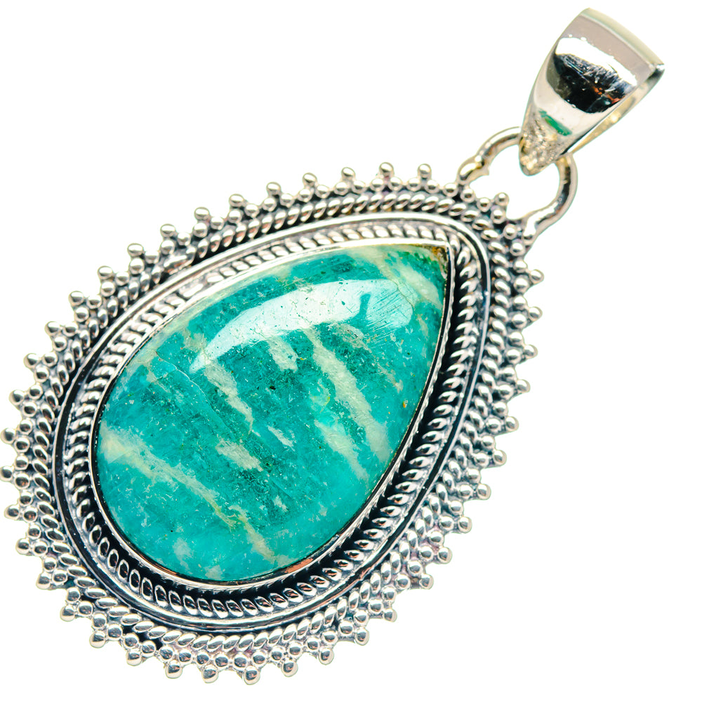 Amazonite Pendants handcrafted by Ana Silver Co - PD18831