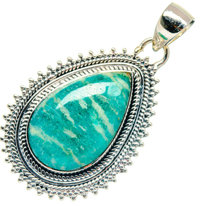 Amazonite Pendants handcrafted by Ana Silver Co - PD18831
