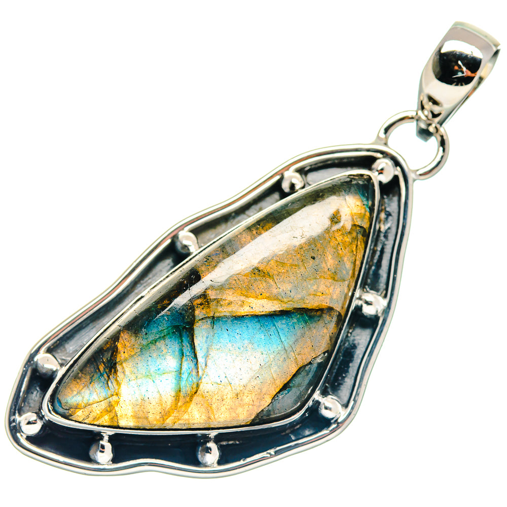 Labradorite Pendants handcrafted by Ana Silver Co - PD18846