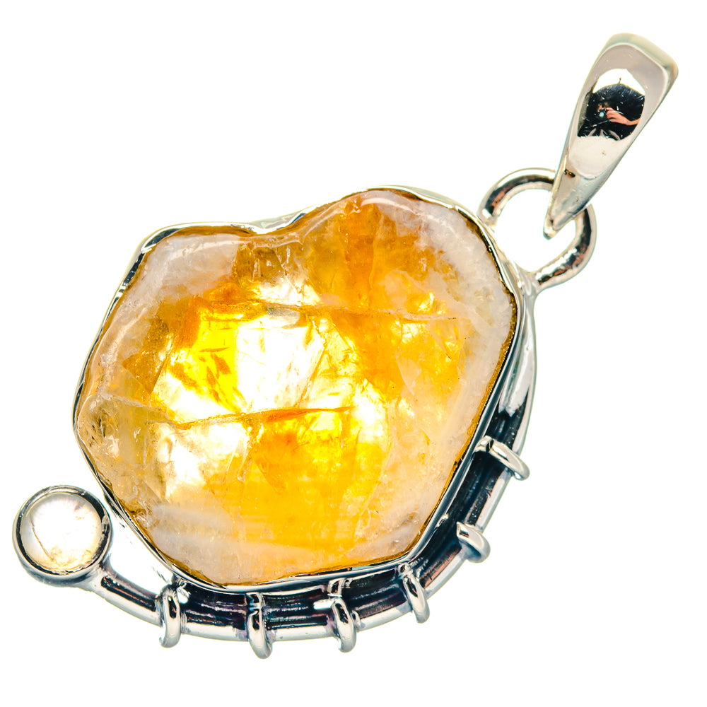 Citrine Pendants handcrafted by Ana Silver Co - PD18883