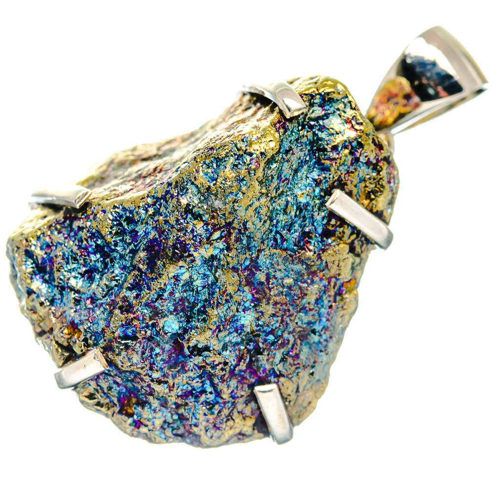 Peacock Ore Pendants handcrafted by Ana Silver Co - PD18884 - Photo 2