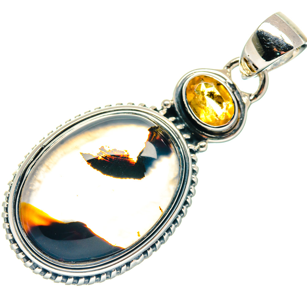 Montana Agate Pendants handcrafted by Ana Silver Co - PD18886
