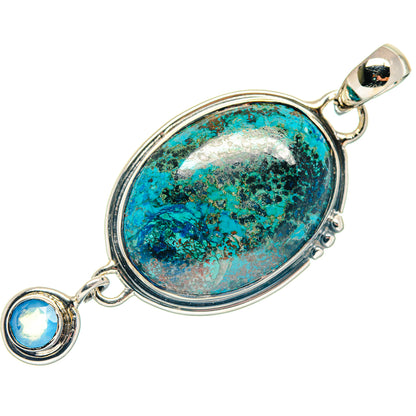 Shattuckite Pendants handcrafted by Ana Silver Co - PD18890