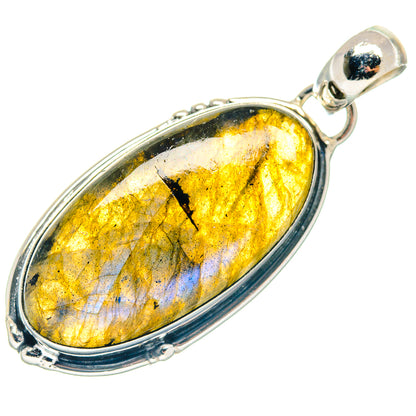 Labradorite Pendants handcrafted by Ana Silver Co - PD18898