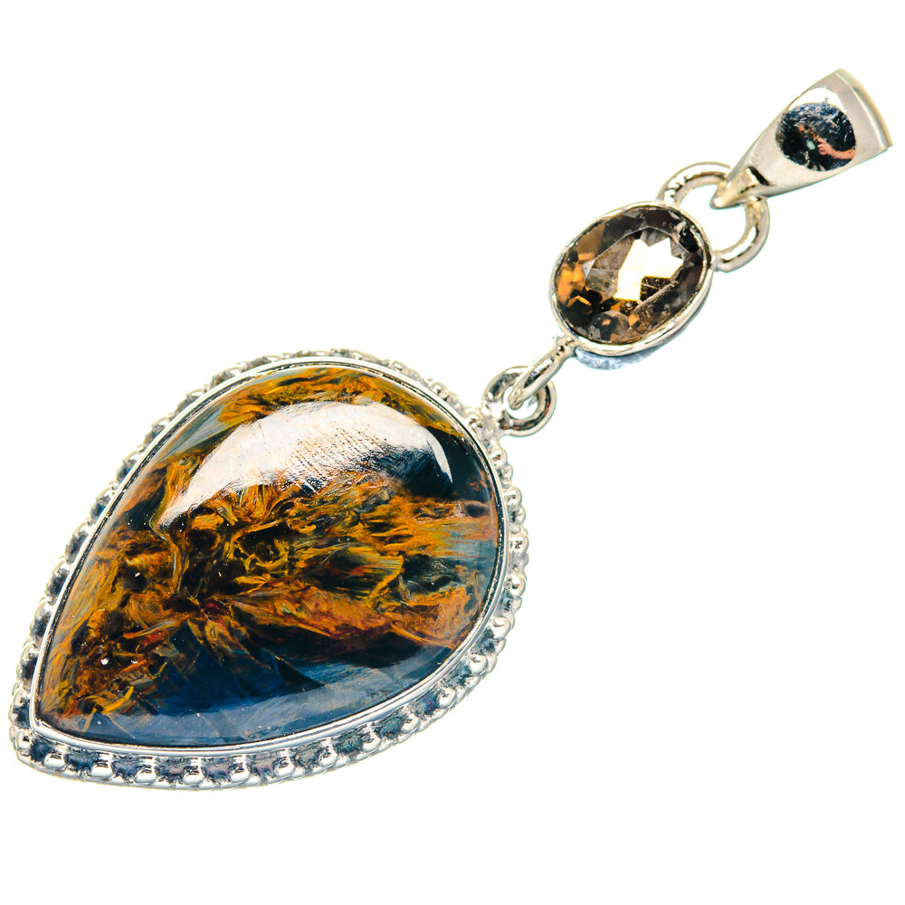 Pietersite Pendants handcrafted by Ana Silver Co - PD18900 - Photo 2
