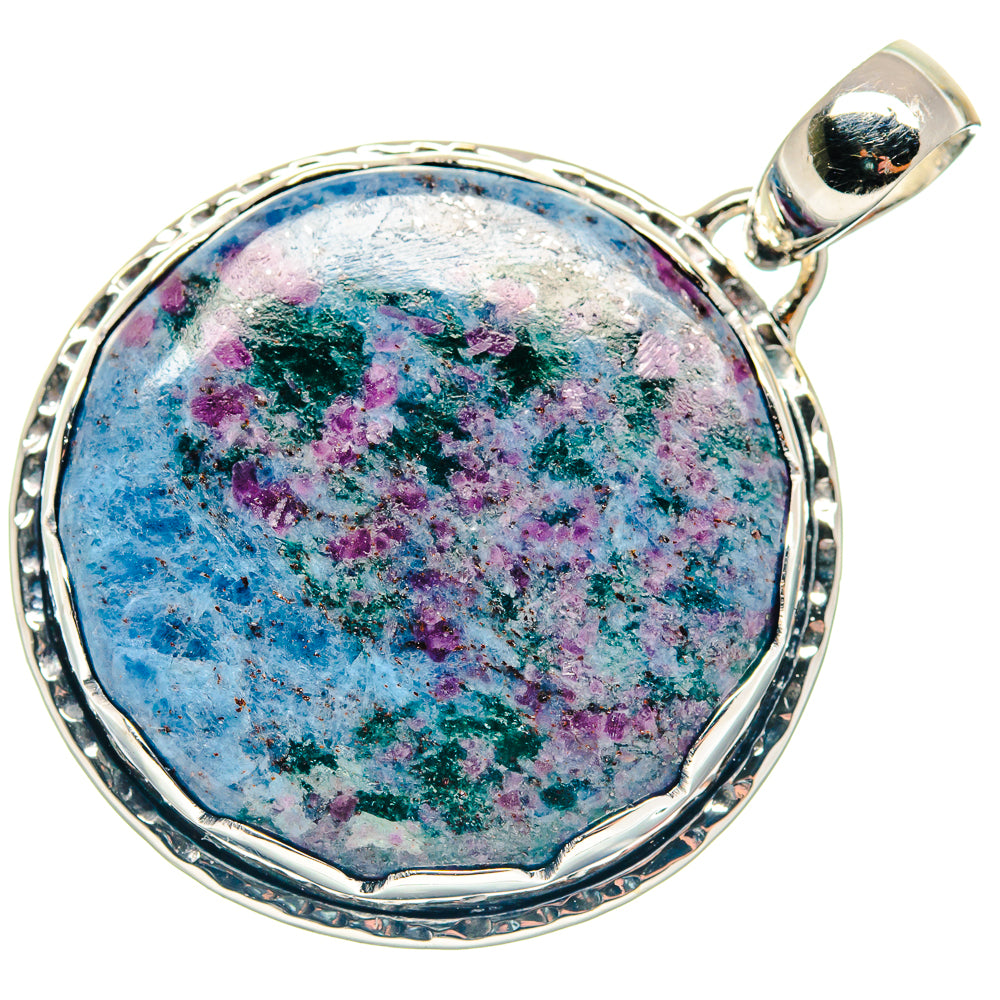 Ruby Fuchsite Pendants handcrafted by Ana Silver Co - PD18914