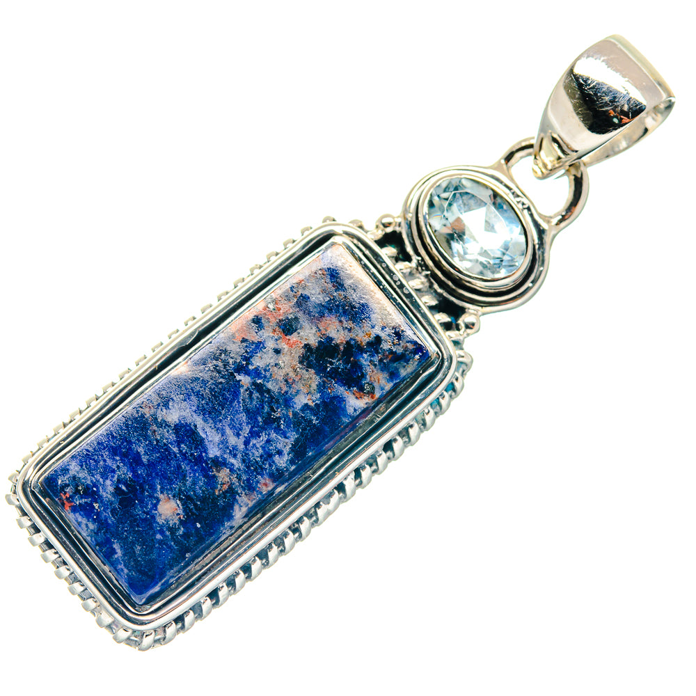 Sodalite Pendants handcrafted by Ana Silver Co - PD18921