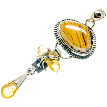 Schalenblende Pendants handcrafted by Ana Silver Co - PD18924