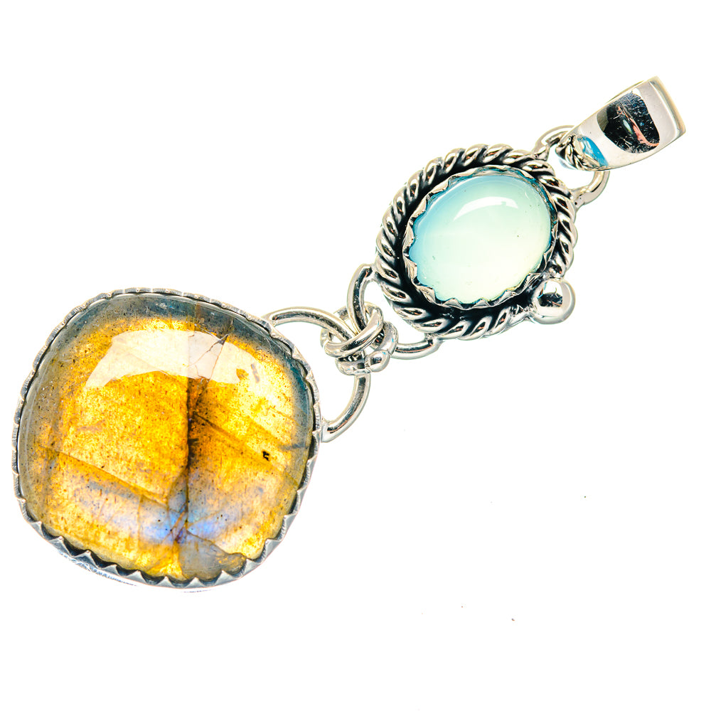 Labradorite Pendants handcrafted by Ana Silver Co - PD18935