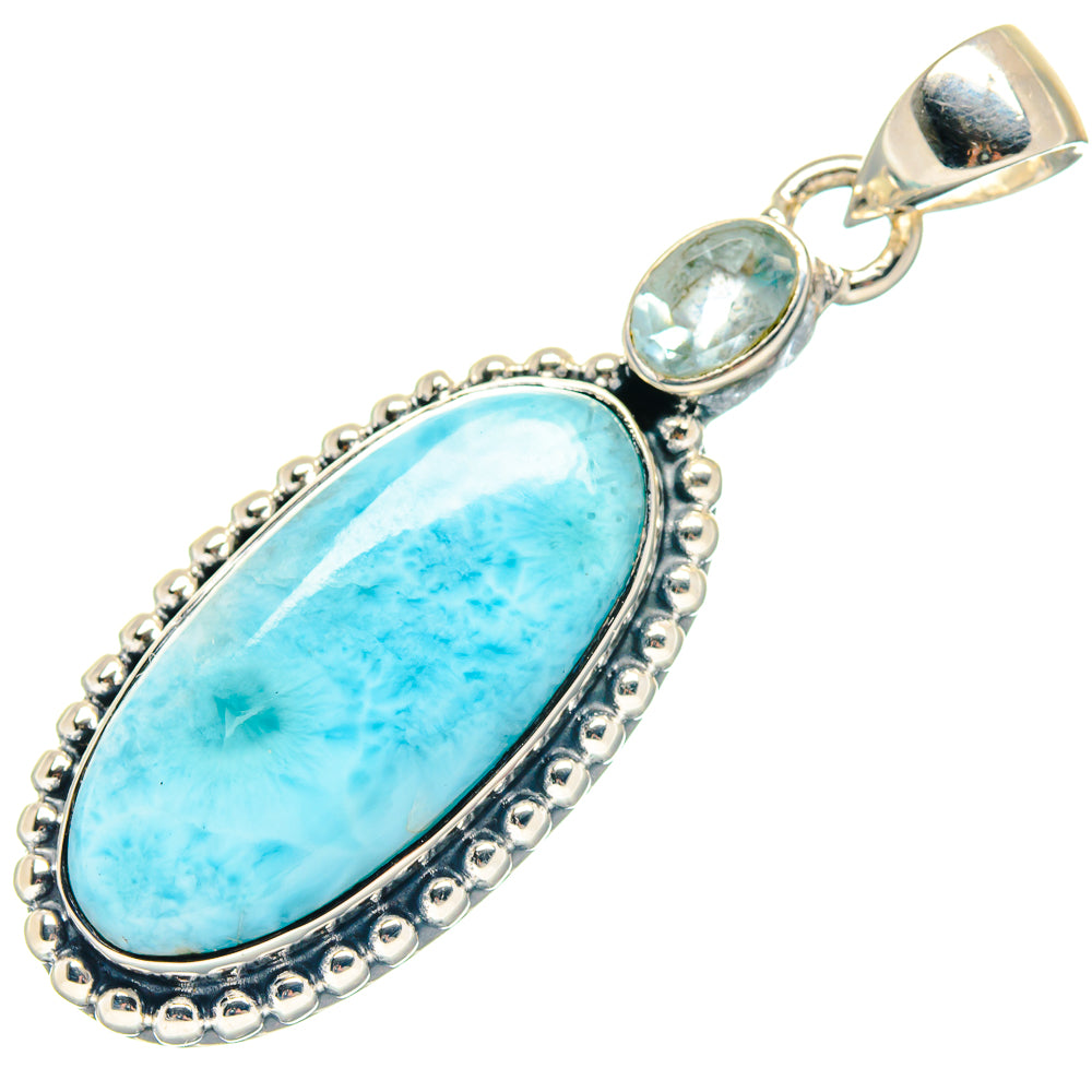 Larimar Pendants handcrafted by Ana Silver Co - PD18941