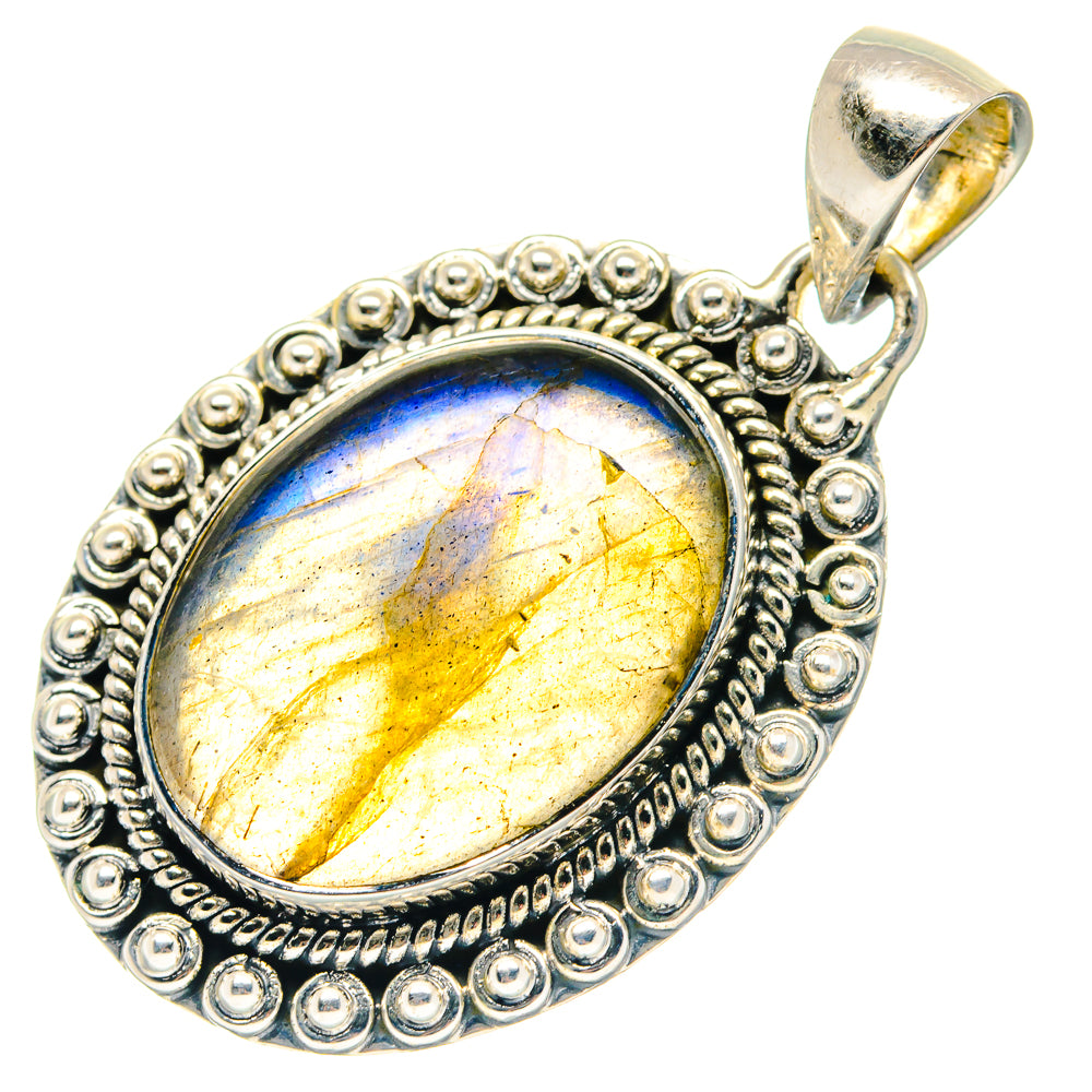 Labradorite Pendants handcrafted by Ana Silver Co - PD18944