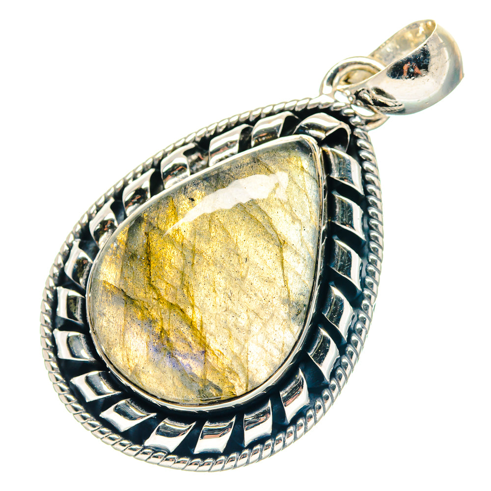 Labradorite Pendants handcrafted by Ana Silver Co - PD18946