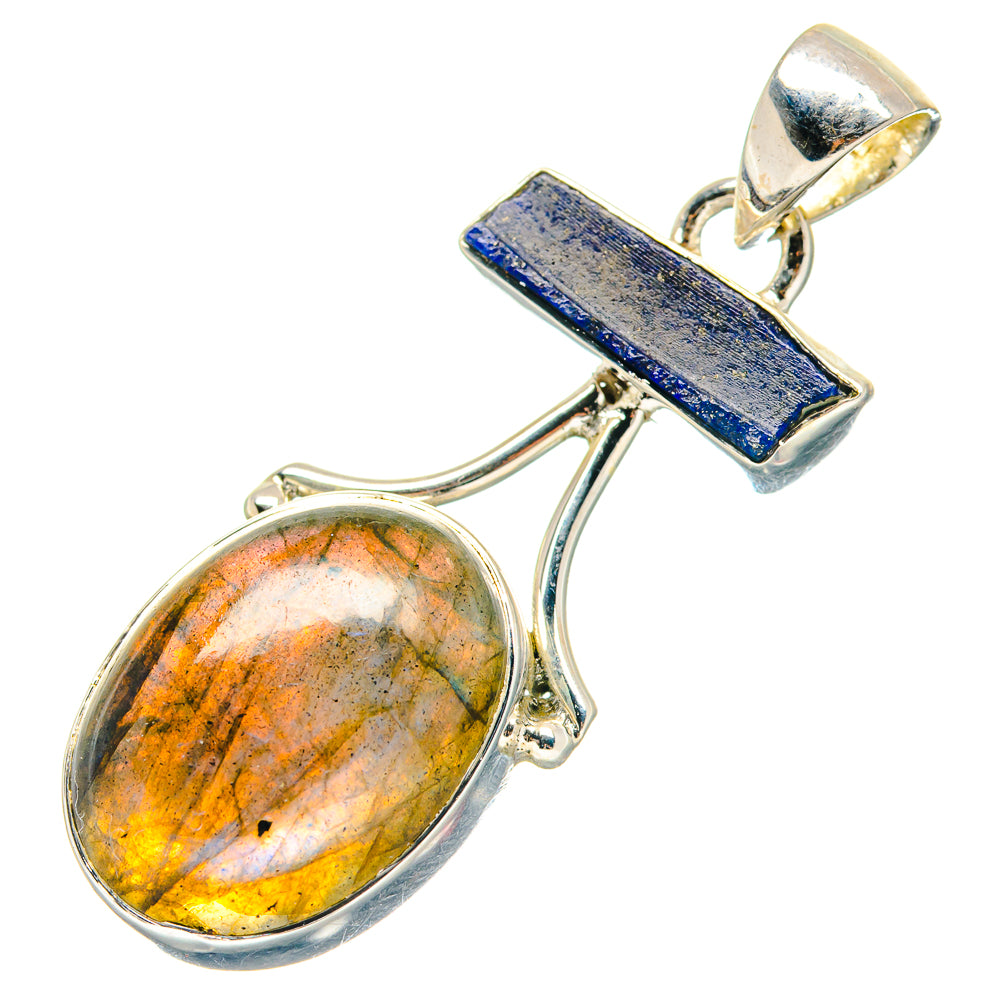 Labradorite Pendants handcrafted by Ana Silver Co - PD18948