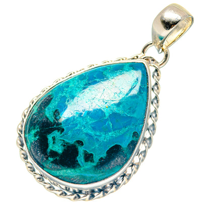 Chrysocolla Pendants handcrafted by Ana Silver Co - PD18954