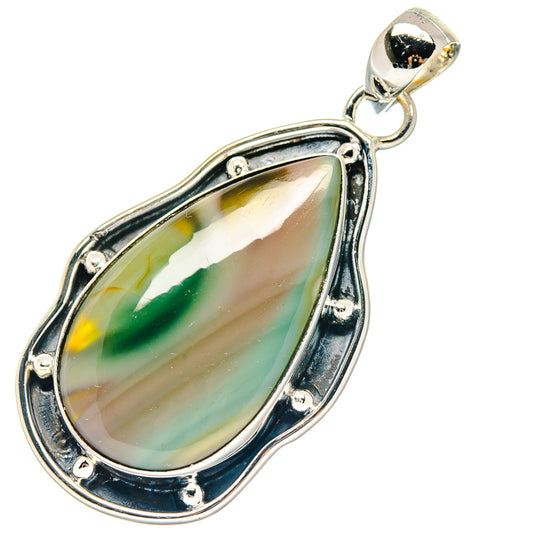 Willow Creek Jasper Pendants handcrafted by Ana Silver Co - PD18957