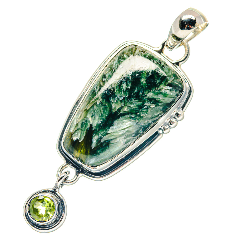 Seraphinite Pendants handcrafted by Ana Silver Co - PD18960