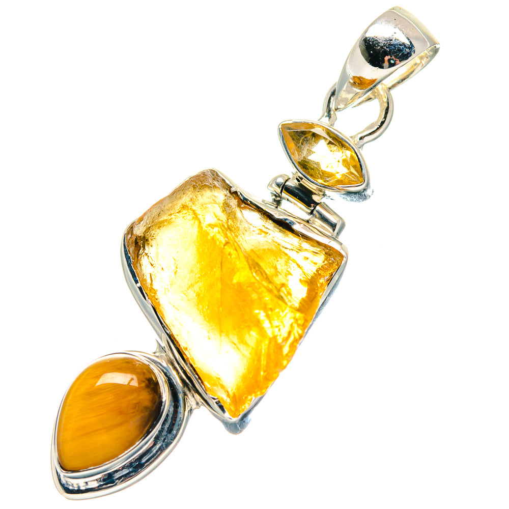 Citrine Pendants handcrafted by Ana Silver Co - PD18982