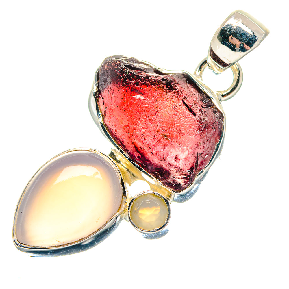 Garnet Pendants handcrafted by Ana Silver Co - PD18995