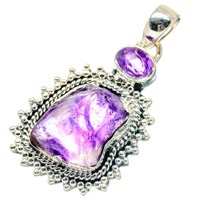 Amethyst Pendants handcrafted by Ana Silver Co - PD18996