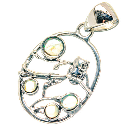 Ethiopian Opal Pendants handcrafted by Ana Silver Co - PD19014