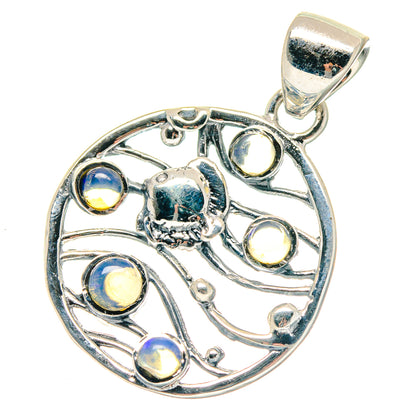 Ethiopian Opal Pendants handcrafted by Ana Silver Co - PD19015