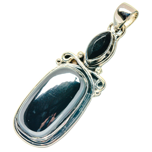 Hematite Pendants handcrafted by Ana Silver Co - PD19016