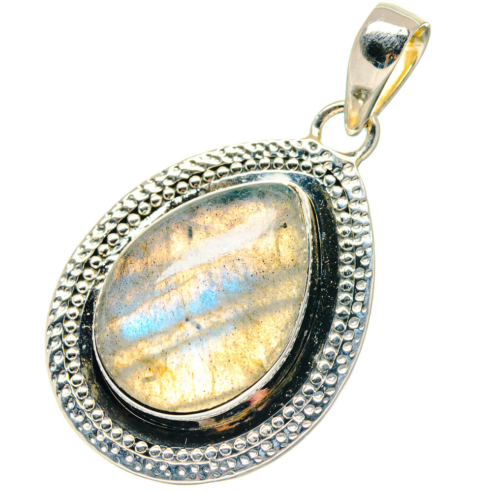 Labradorite Pendants handcrafted by Ana Silver Co - PD19027