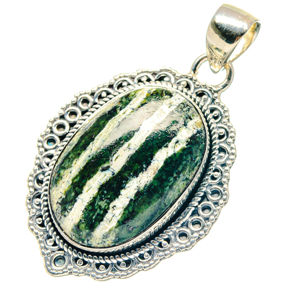 Lizard Jasper Pendants handcrafted by Ana Silver Co - PD19037