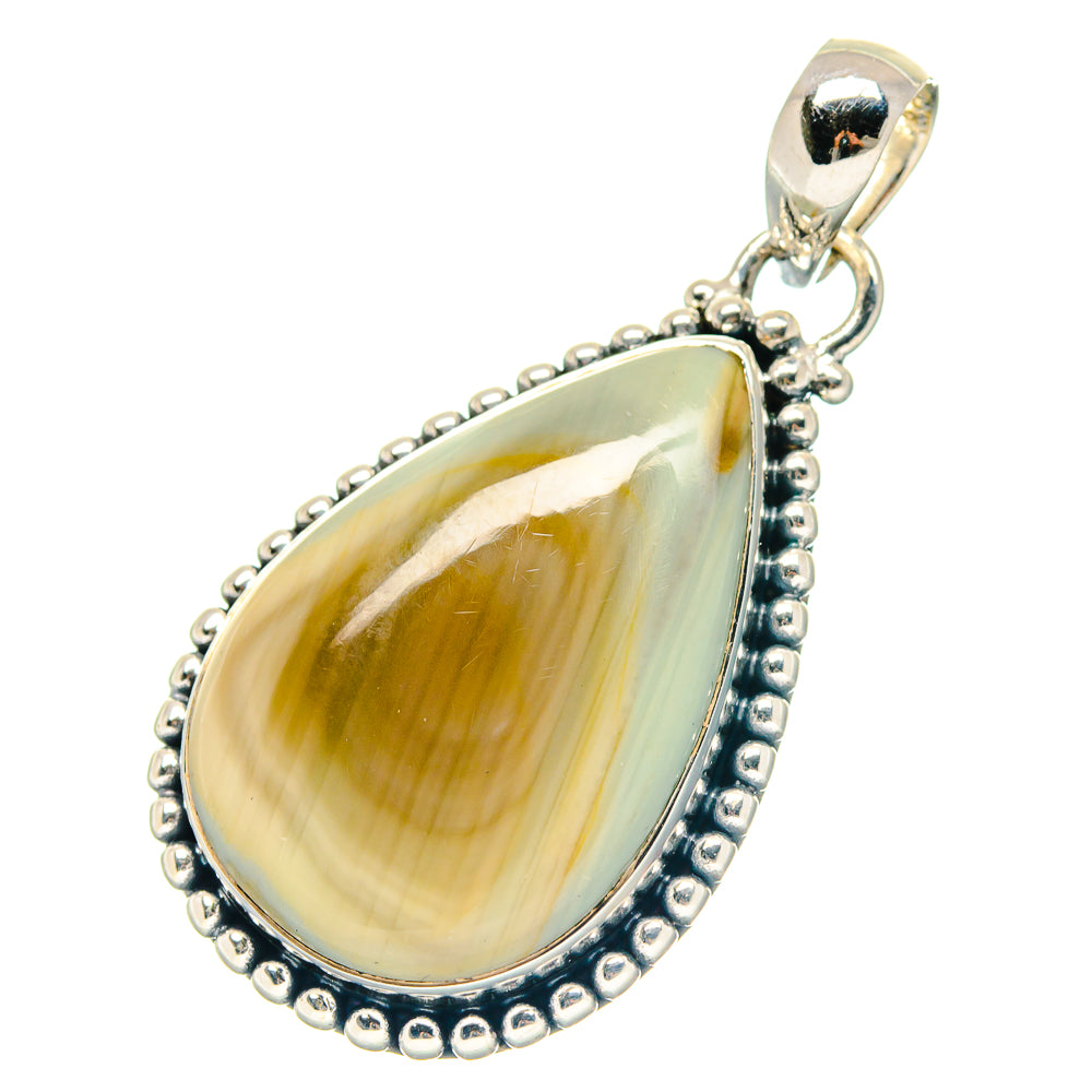 Willow Creek Jasper Pendants handcrafted by Ana Silver Co - PD19048 - Photo 2