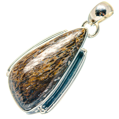 Dinosaur Bone Pendants handcrafted by Ana Silver Co - PD19050