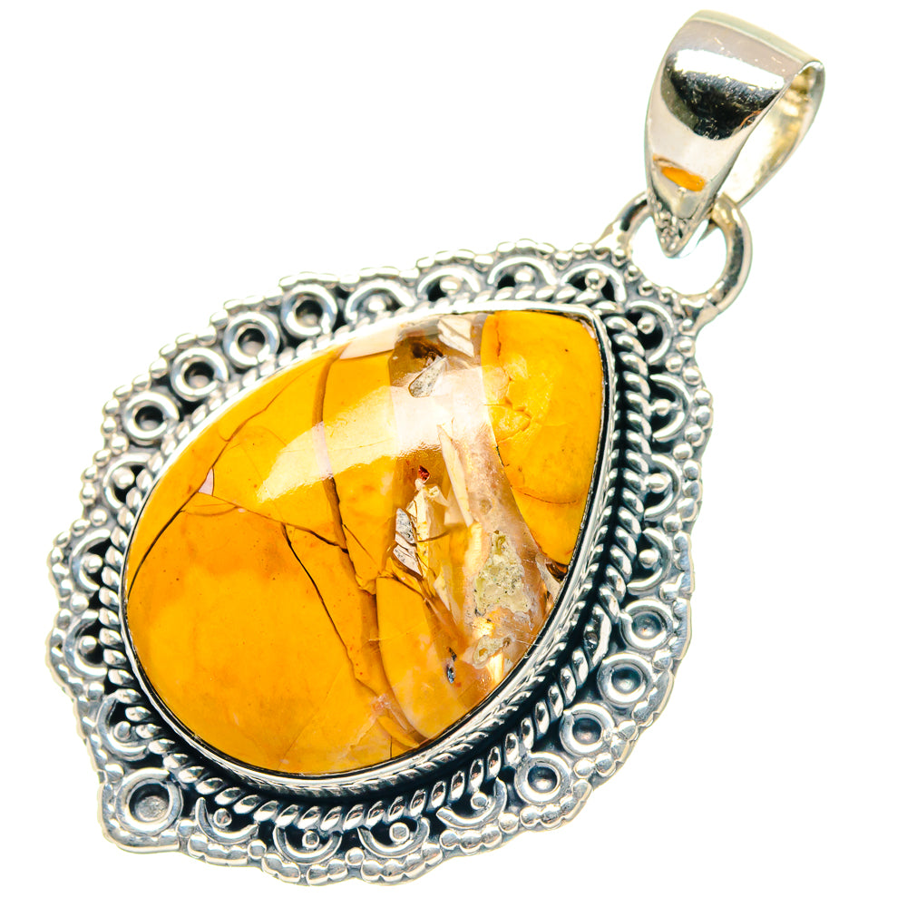 Brecciated Mookaite Pendants handcrafted by Ana Silver Co - PD19057