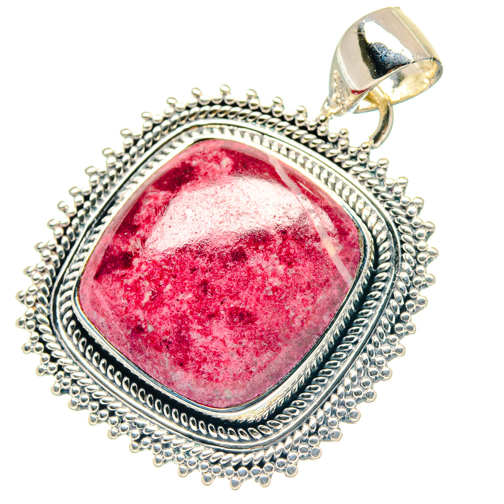Thulite Pendants handcrafted by Ana Silver Co - PD19066