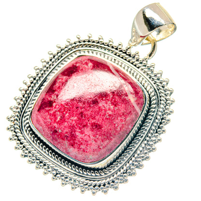Thulite Pendants handcrafted by Ana Silver Co - PD19066