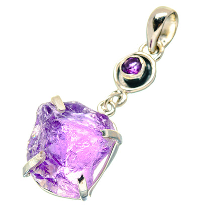 Amethyst Pendants handcrafted by Ana Silver Co - PD19076