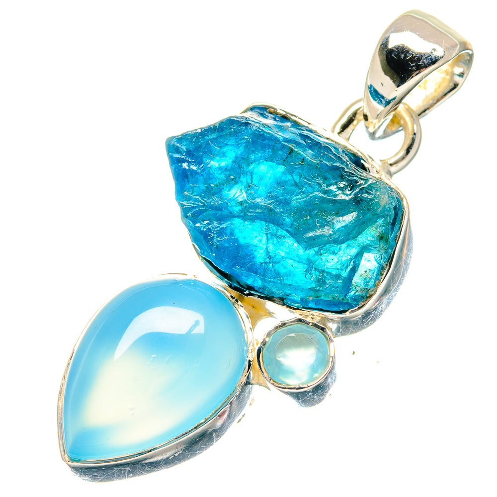 Apatite Pendants handcrafted by Ana Silver Co - PD19098