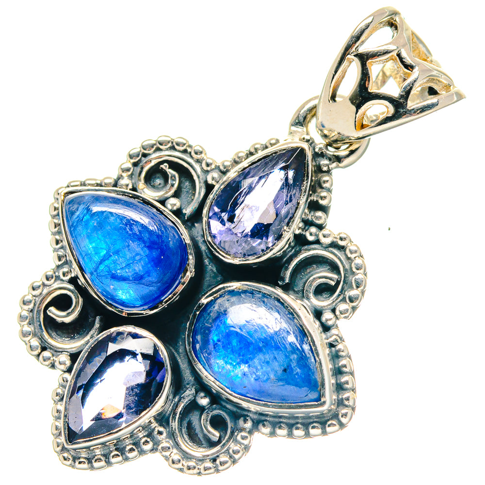 Kyanite Pendants handcrafted by Ana Silver Co - PD19107