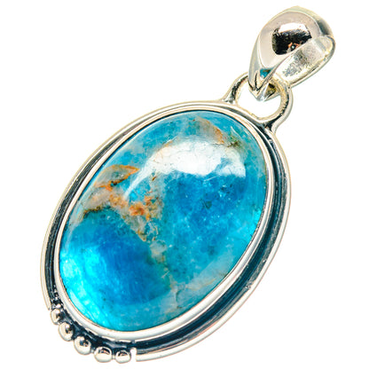 Apatite Pendants handcrafted by Ana Silver Co - PD19111