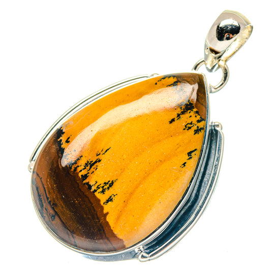 Picture Jasper Pendants handcrafted by Ana Silver Co - PD19129