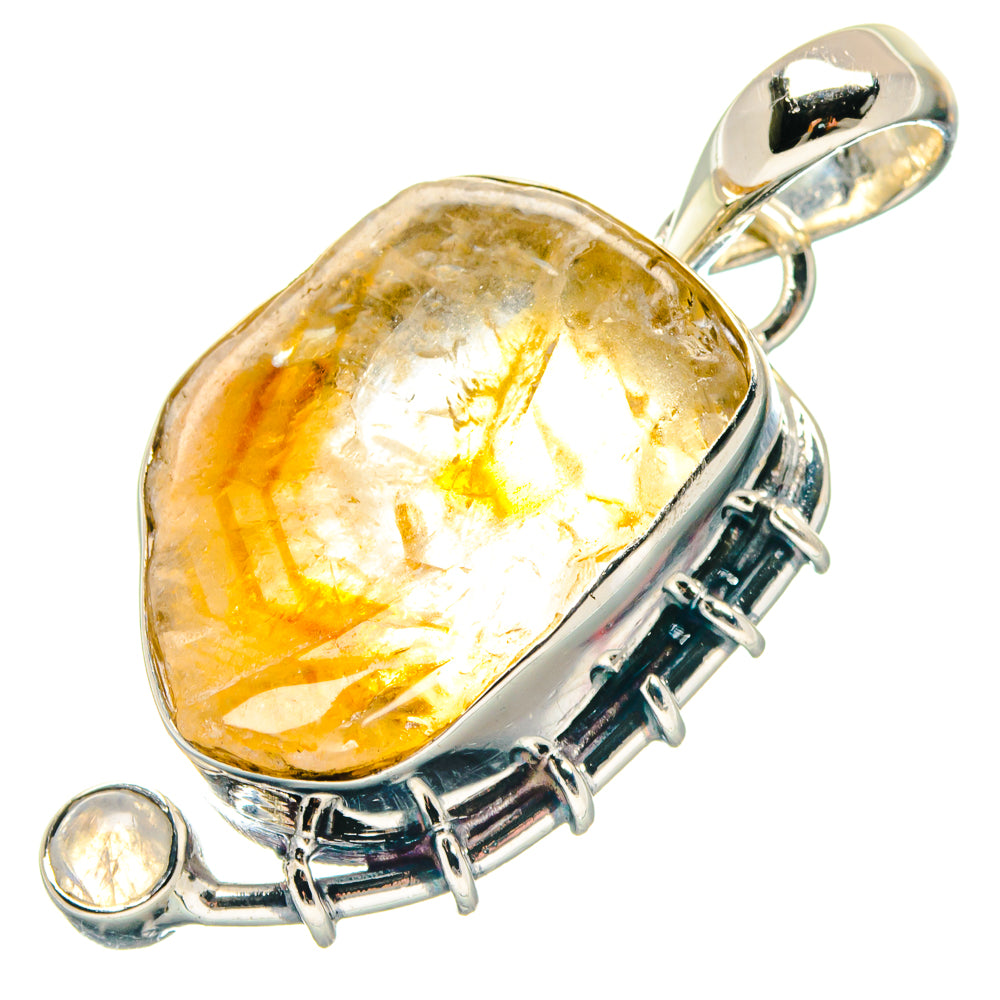 Citrine Pendants handcrafted by Ana Silver Co - PD19131