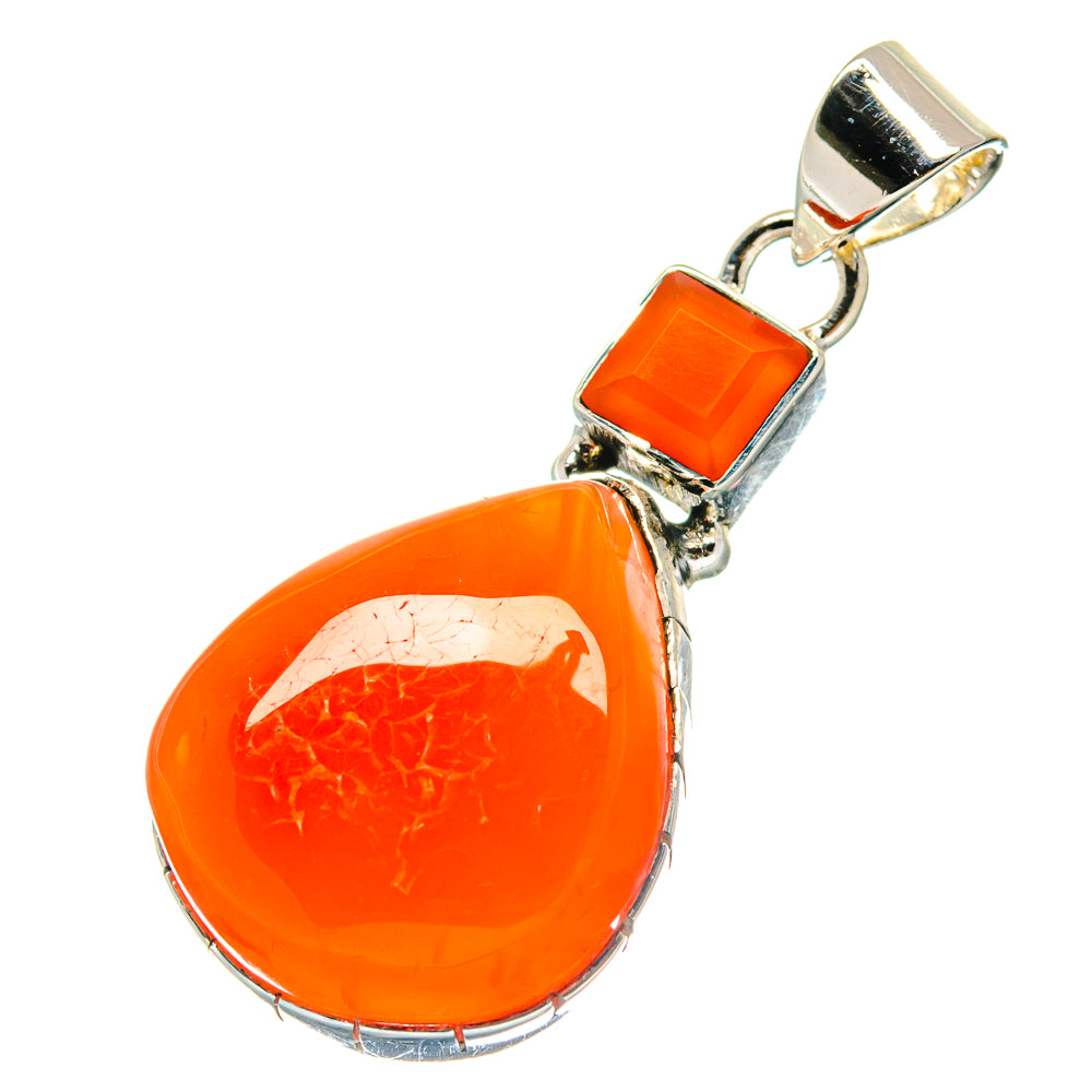 Carnelian Pendants handcrafted by Ana Silver Co - PD19136