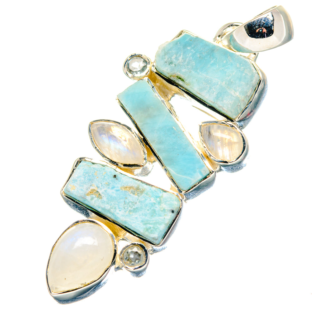 Larimar Pendants handcrafted by Ana Silver Co - PD19143