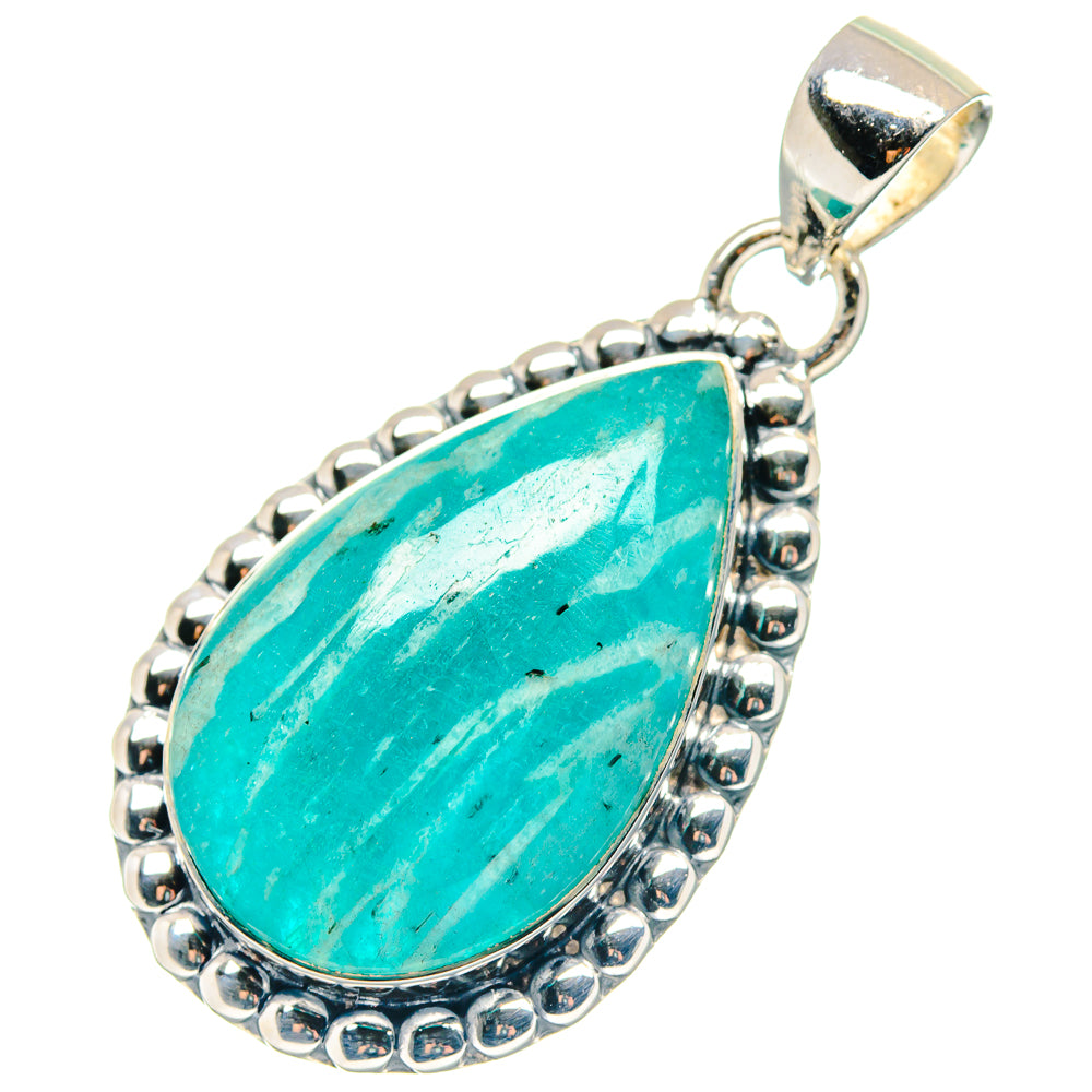 Amazonite Pendants handcrafted by Ana Silver Co - PD19157