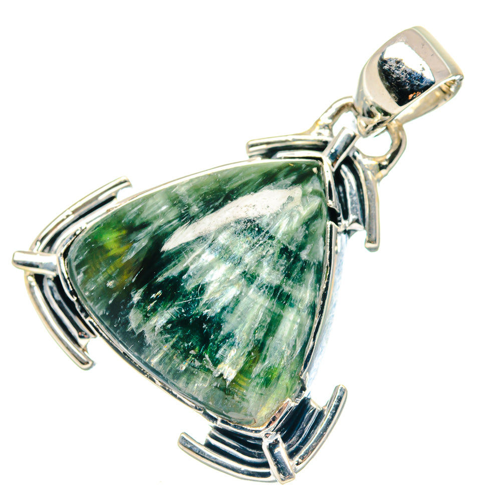 Seraphinite Pendants handcrafted by Ana Silver Co - PD19159