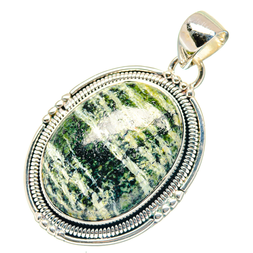 Lizard Jasper Pendants handcrafted by Ana Silver Co - PD19160