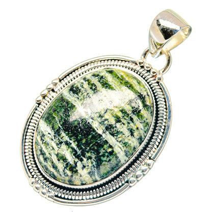 Lizard Jasper Pendants handcrafted by Ana Silver Co - PD19160