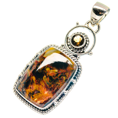 Pietersite Pendants handcrafted by Ana Silver Co - PD19170