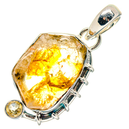 Citrine Pendants handcrafted by Ana Silver Co - PD19181